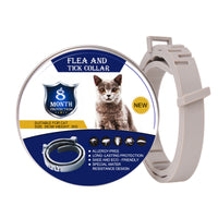 HKM-3563197 Flea and Mosquito Repellent Collars for Dogs and Cats - Grey, Fashionable Design