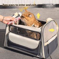 HKM-3563453 Breathable Foldable Large Capacity Pet Carrier Bag for Travel