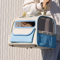 HKM-3563453 Breathable Foldable Large Capacity Pet Carrier Bag for Travel