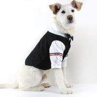 HKM-3563581 Elegant Wedding Dress Pet Suit for Gentlemen - Cotton Fabric, Multiple Sizes Available