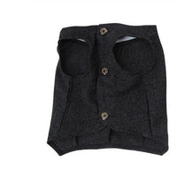 HKM-3563581 Elegant Wedding Dress Pet Suit for Gentlemen - Cotton Fabric, Multiple Sizes Available