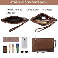 HKM-356499 Women's PU Leather Laptop Tote Bag for 15.6-Inch Laptops - Stylish Office Messenger Handbag