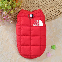 HKM-3566781 Fleece-Lined Casual Dog Clothing in Milky White, Pink, Red, and Blue - Multiple Sizes Available