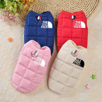 HKM-3566781 Fleece-Lined Casual Dog Clothing in Milky White, Pink, Red, and Blue - Multiple Sizes Available