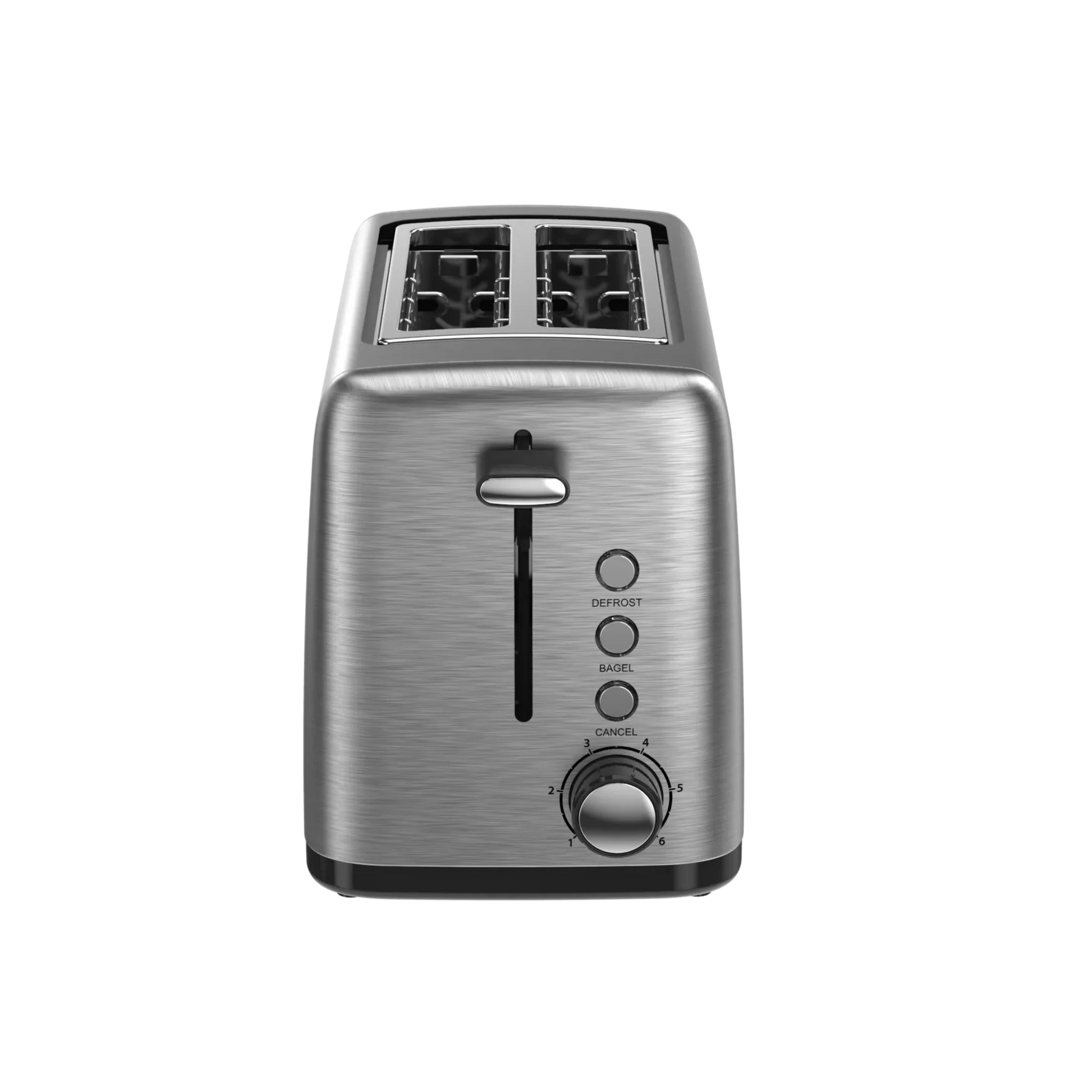 HKM-356691 Multifunctional Double Slice Home Bread Toaster with Reheat Function and Bun Toasting Capability