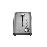 HKM-356691 Multifunctional Double Slice Home Bread Toaster with Reheat Function and Bun Toasting Capability