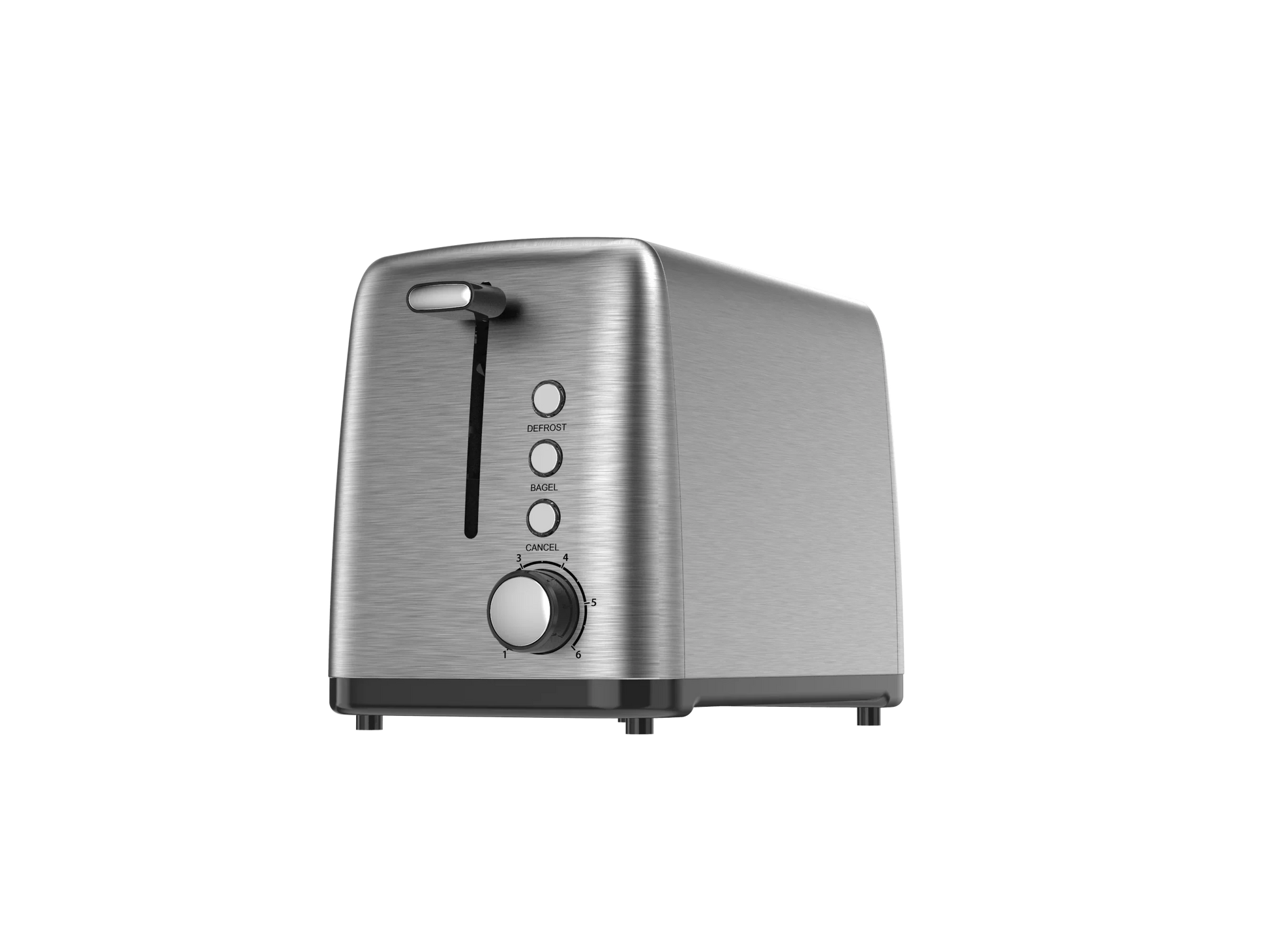 HKM-356691 Multifunctional Double Slice Home Bread Toaster with Reheat Function and Bun Toasting Capability