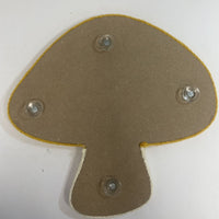 HKM-3567165 Mushroom-Themed Cat Scratching Post for Playful Cats and Kittens
