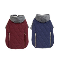 HKM-3567549 Two-Color Zipper Dog Outfit for Casual Wear