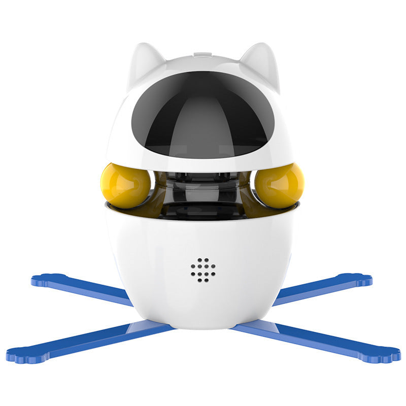 HKM-3568445 Interactive Automatic Cat Toy with Elastic Rope for Indoor Kittens
