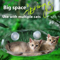HKM-3568573 Universal Cat Climbing Frame with Window Suction for Indoor Cat Hanging Bed and Hammock