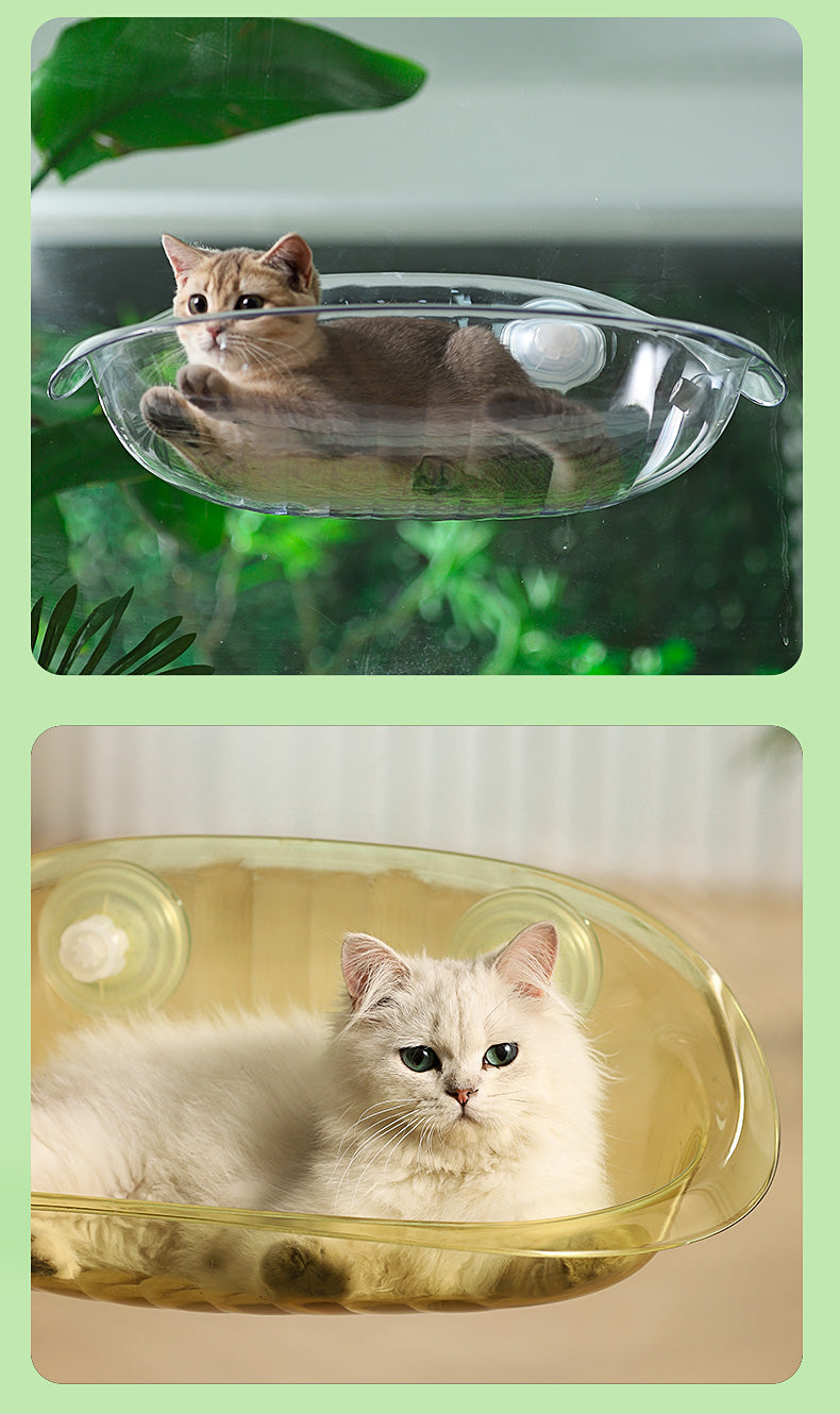 HKM-3568573 Universal Cat Climbing Frame with Window Suction for Indoor Cat Hanging Bed and Hammock