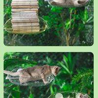 HKM-3568573 Universal Cat Climbing Frame with Window Suction for Indoor Cat Hanging Bed and Hammock