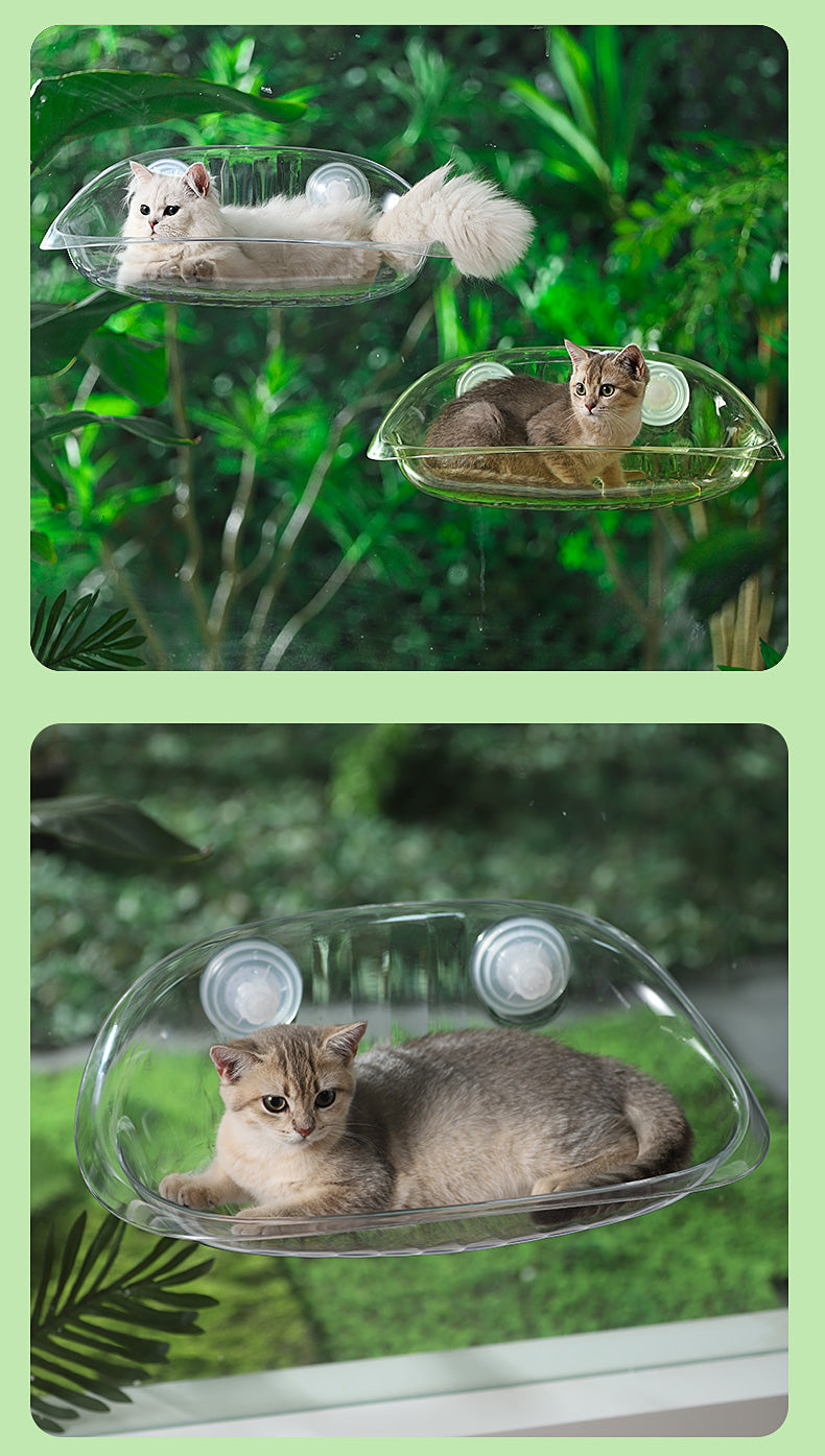 HKM-3568573 Universal Cat Climbing Frame with Window Suction for Indoor Cat Hanging Bed and Hammock