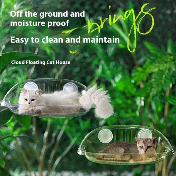 HKM-3568573 Universal Cat Climbing Frame with Window Suction for Indoor Cat Hanging Bed and Hammock