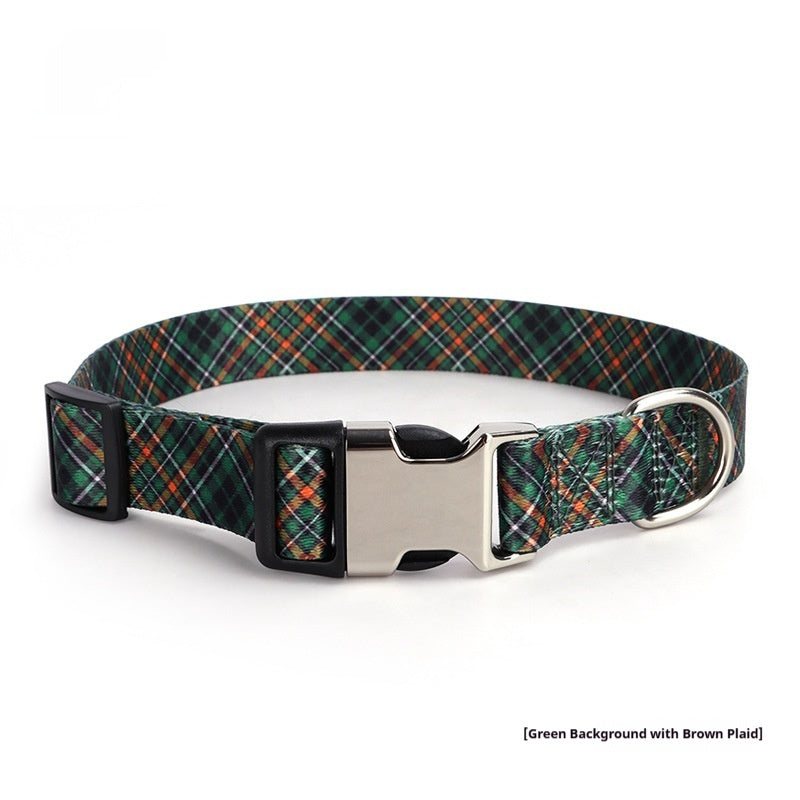 HKM-3568957 Thickened Digital-Print Pet Collar in Various Patterns and Sizes