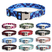 HKM-3568957 Thickened Digital-Print Pet Collar in Various Patterns and Sizes