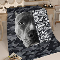 HKM-356947 Gray Camouflage Flannel Throw Blanket - Soft and Lightweight Bedspread, 60x80 Inches