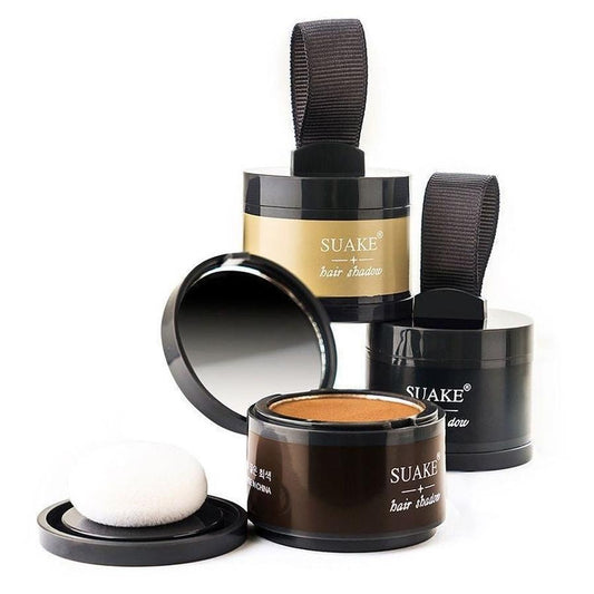 HKM-357011 Precision Hairline Carving Outline Powder for Sparse Edges - Black & Brown Shades