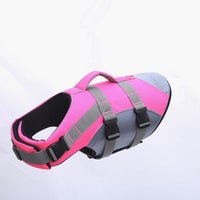 HKM-3571133 Adjustable Dog Life Jacket with Reflective Strips - Lightweight Swim Vest for Safety and Comfort