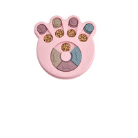HKM-3571773 Creative Anti-Choking Turntable Dog Bowl in Pink, Green, or Blue – Available in Round, Hexagonal, and Footprint Styles