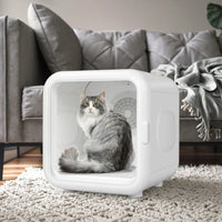HKM-357203 Large Capacity 62L Automatic Pet Hair Dryer Box with Adjustable Speed and Temperature Control
