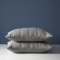HKM-357267 Antibacterial Quilted Pillow Protector Cover in Various Colors - 100% Polyester, 48cm x 74cm