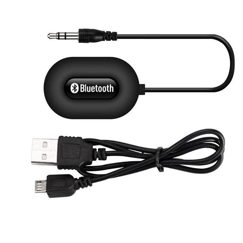 HKM-357267 Bluetooth Audio Receiver Adapter for Car and Home Speakers, Model BOLS-B5, 3.0 Bluetooth, 3.5mm Interface, Wireless Connectivity Up to 10m