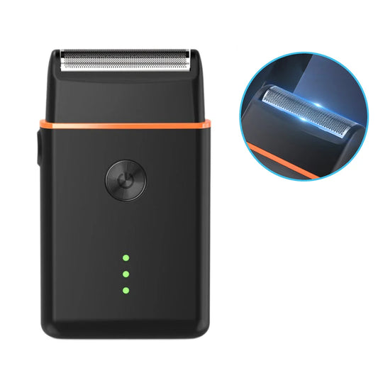 HKM-357267 Rechargeable Men's Foil Shaver with Detachable Cutter Head and USB Charging