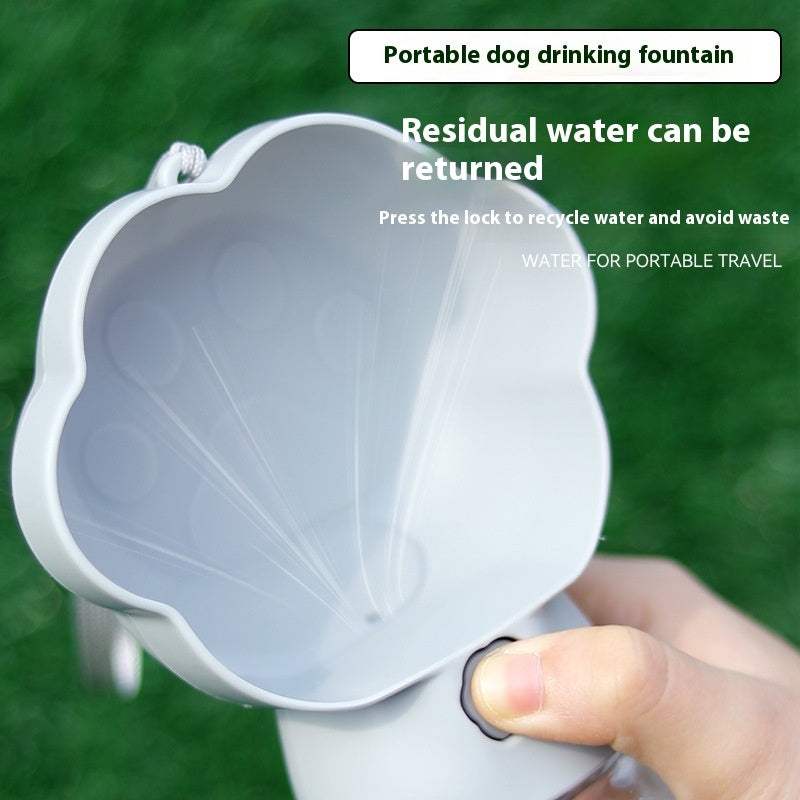 HKM-3572797 Portable Pet Water Bottle for Dogs - 380ml Capacity in Various Colors
