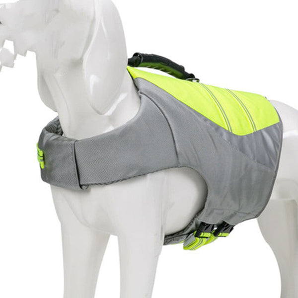 HKM-3574333 Reflective Safety Life Jacket for Dogs - High-Density Oxford Cloth, Multiple Sizes Available