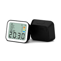 HKM-357459 Battery-Operated Electronic Alarm Clock with Calendar and Backlight, Snooze Function