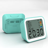 HKM-357459 Battery-Operated Electronic Alarm Clock with Calendar and Backlight, Snooze Function