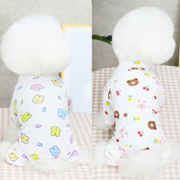 HKM-3575101 Cotton Four-Legged Dog Clothing in Rabbit and Bear Designs, Multiple Sizes Available