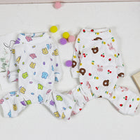 HKM-3575101 Cotton Four-Legged Dog Clothing in Rabbit and Bear Designs, Multiple Sizes Available