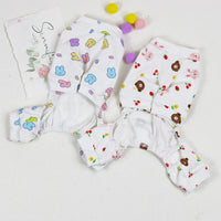 HKM-3575101 Cotton Four-Legged Dog Clothing in Rabbit and Bear Designs, Multiple Sizes Available