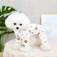 HKM-3575101 Cotton Four-Legged Dog Clothing in Rabbit and Bear Designs, Multiple Sizes Available