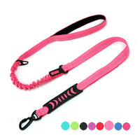 HKM-3576509 Explosion-proof Elastic Dog Leash with Reflective Design - Scalable Nylon Construction, Multiple Color Options
