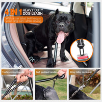 HKM-3576509 Explosion-proof Elastic Dog Leash with Reflective Design - Scalable Nylon Construction, Multiple Color Options