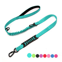 HKM-3576509 Explosion-proof Elastic Dog Leash with Reflective Design - Scalable Nylon Construction, Multiple Color Options