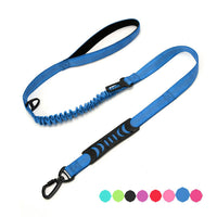HKM-3576509 Explosion-proof Elastic Dog Leash with Reflective Design - Scalable Nylon Construction, Multiple Color Options