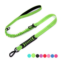 HKM-3576509 Explosion-proof Elastic Dog Leash with Reflective Design - Scalable Nylon Construction, Multiple Color Options