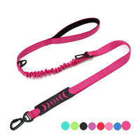 HKM-3576509 Explosion-proof Elastic Dog Leash with Reflective Design - Scalable Nylon Construction, Multiple Color Options