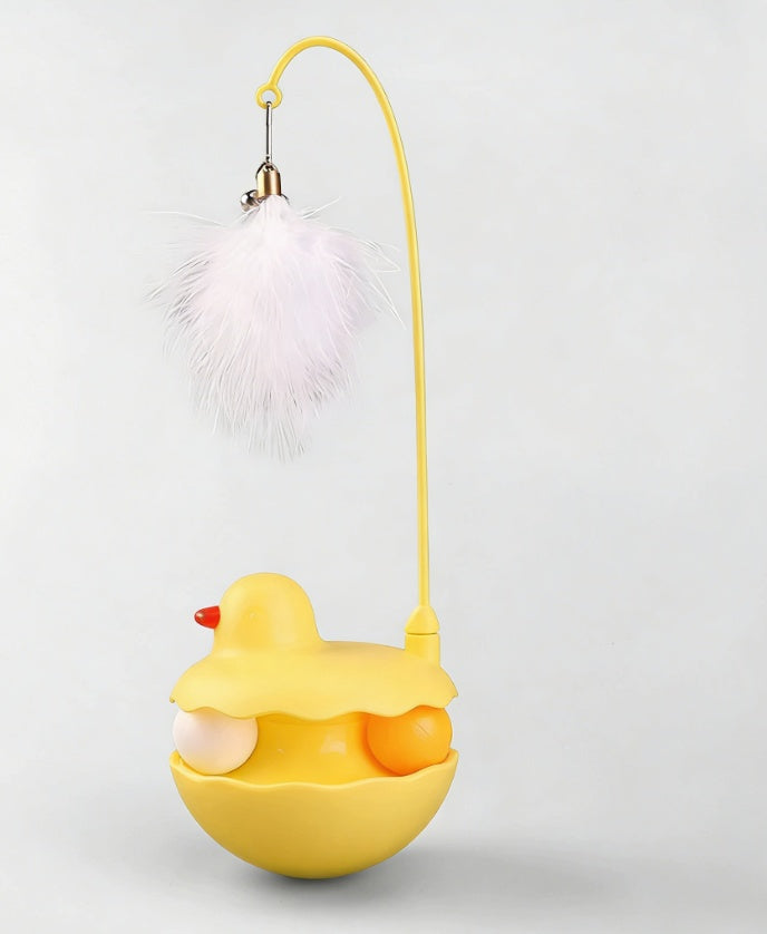 HKM-3577533 Inverted-Stand Mint Ball Toy with Bell for Cat Entertainment and Boredom Relief
