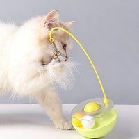 HKM-3577533 Inverted-Stand Mint Ball Toy with Bell for Cat Entertainment and Boredom Relief