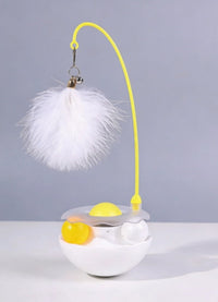 HKM-3577533 Inverted-Stand Mint Ball Toy with Bell for Cat Entertainment and Boredom Relief