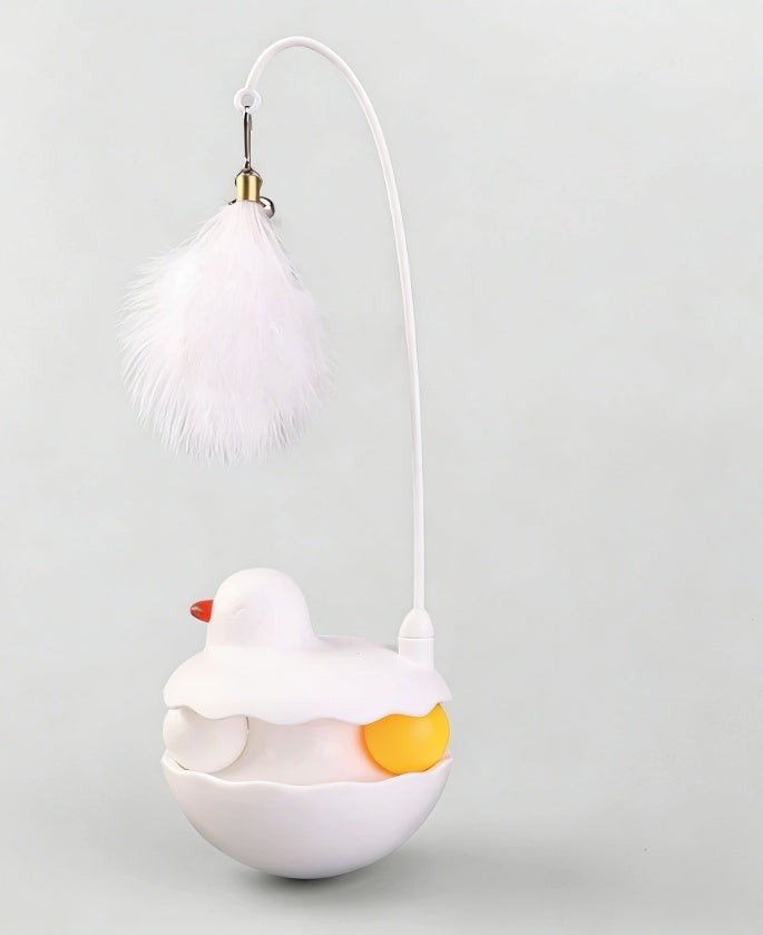 HKM-3577533 Inverted-Stand Mint Ball Toy with Bell for Cat Entertainment and Boredom Relief
