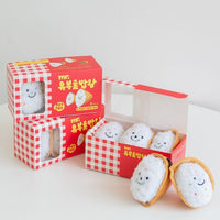 HKM-3582141 Plush Sushi Sound Toy with Hidden Snacks for Engaging Play