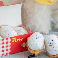 HKM-3582141 Plush Sushi Sound Toy with Hidden Snacks for Engaging Play