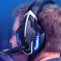 HKM-358291 Wired Gaming Headset with Microphone - ONIKUMA K18, 3.5mm Plug, 20Hz-20kHz Frequency Response, Comfortable Protein Skin Ear Cushions